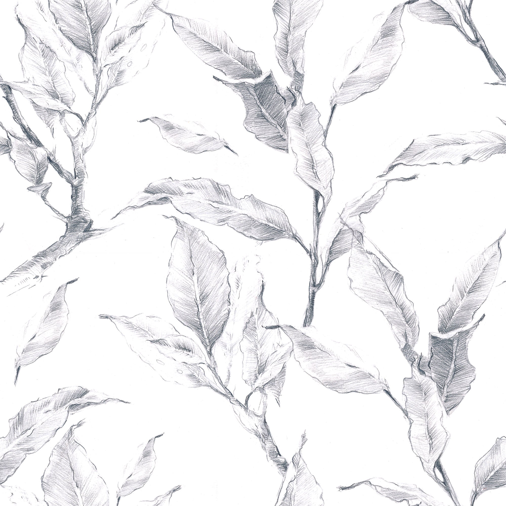 Black and White Wallpaper Sample for Bedroom - Modern Gray Tone Peel and Stick Wallpaper - Perfect for Accent Walls, Nursery, and Home Office Decor