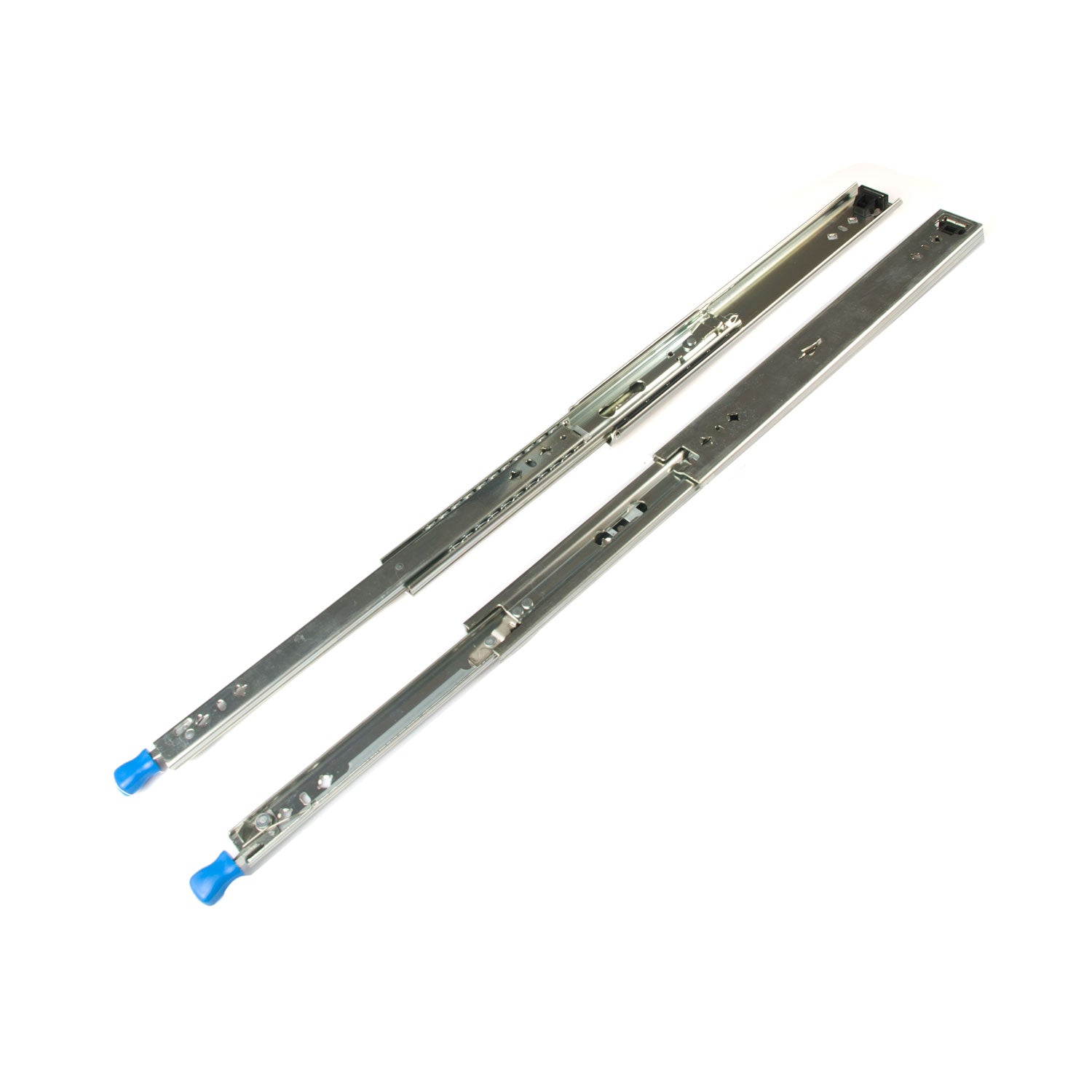 16 Inch Heavy Duty Drawer Slides 150KG Capacity - Locking Ball Bearing Drawer Rails for Kitchen Cabinets, Office Furniture & Workshop Storage