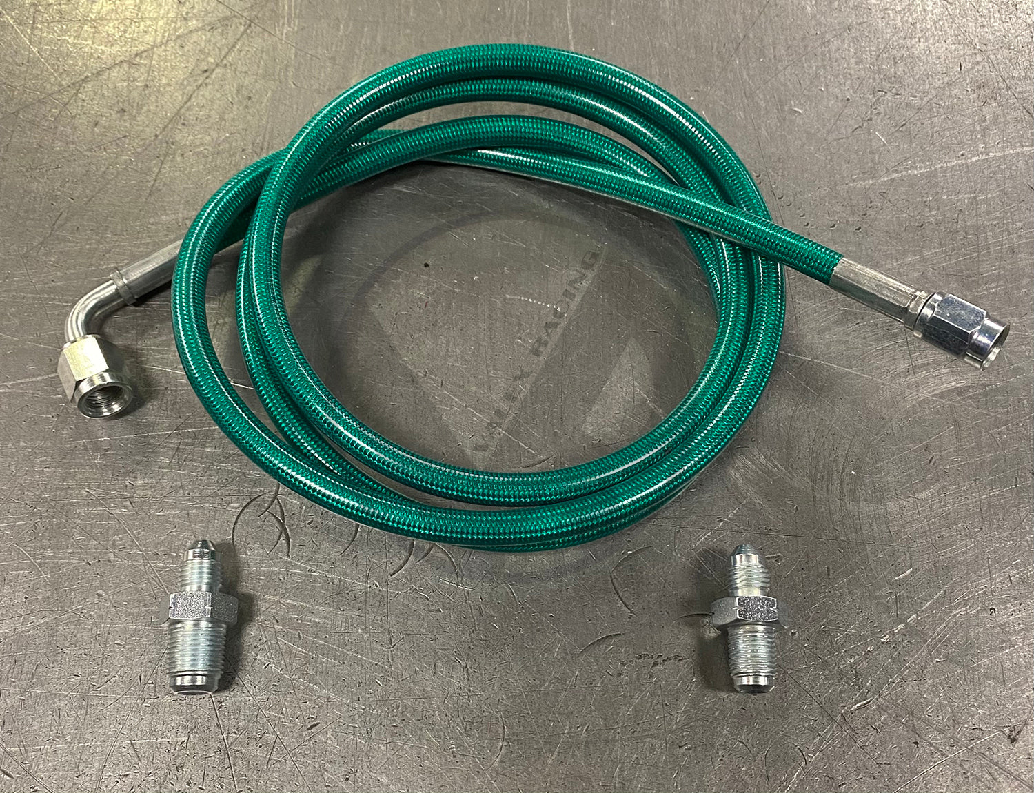92-01 Honda Prelude Stainless Steel Braided Clutch Hose Replacement Line - 7 Color Options for Performance & Customization - Perfect for Racing, Car Upgrades & DIY Repairs