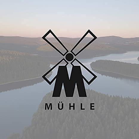 Premium MÜHLE Classic Black Large Silvertip Fiber Shaving Brush - Luxury Synthetic Shave Brush for Men with Rich Lather | Perfect for Wet Shaving, Grooming Kits & Travel Shaving Essentials