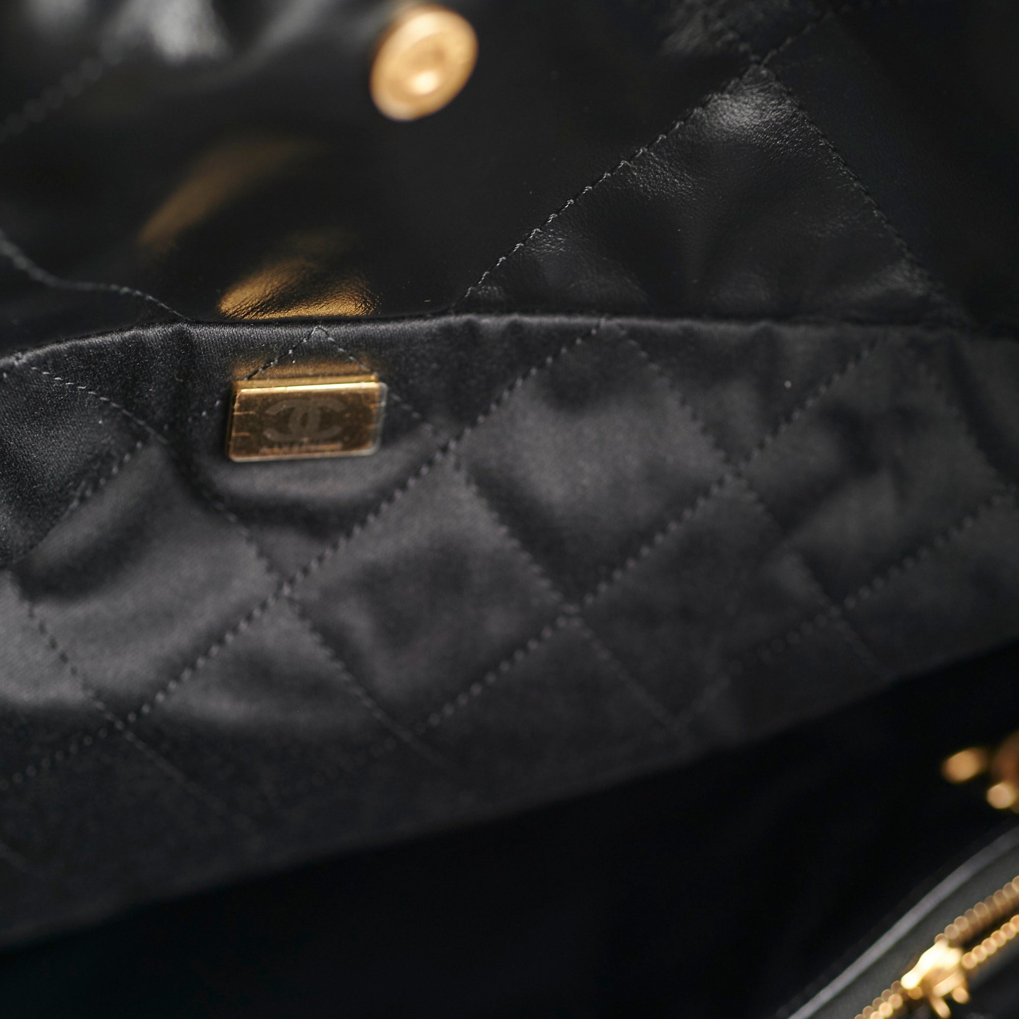 Chanel 22 Small Handbag - Genuine Black Calfskin Leather Crossbody Bag for Women | Perfect for Date Night, Office & Evening Events