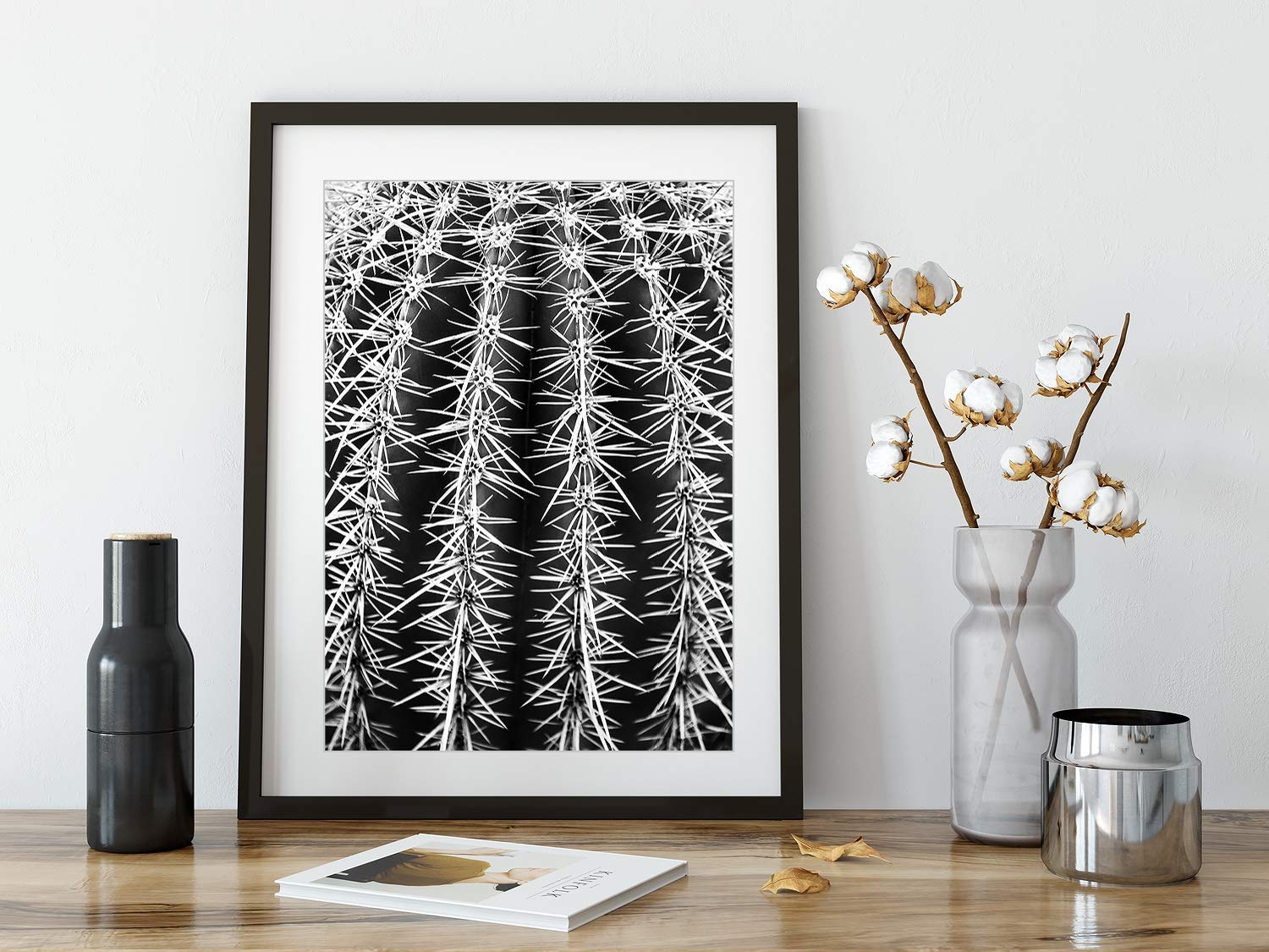 Stunning Saguaro Cactus Photography Print - Southwest Arizona Desert Landscape Wall Art for Home & Office Decor | Nature Canvas Wall Decor Perfect for Living Room, Bedroom or Office Spaces