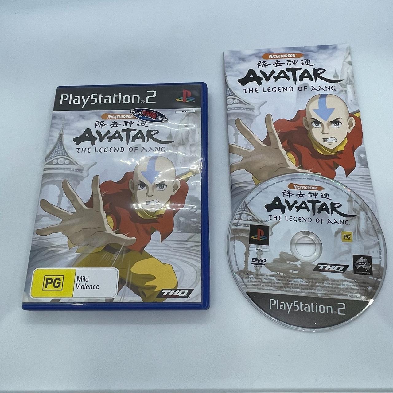 Avatar: The Last Airbender - PS2 Playstation 2 Video Game with Manual (PAL Version) | Action-Adventure Game for Kids & Teens | Perfect for Anime Fans & Retro Gaming Collectors