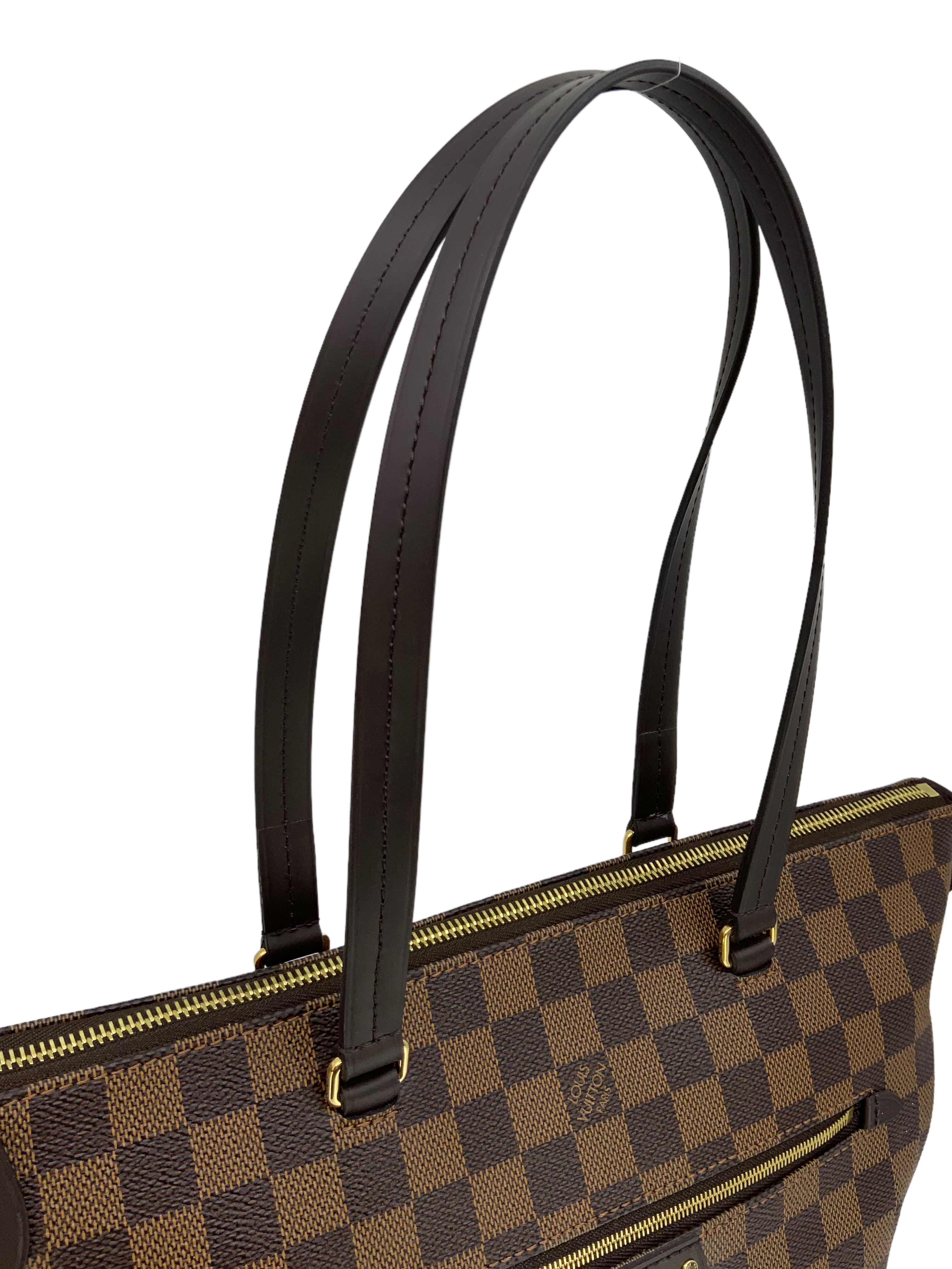 Authentic LOUIS VUITTON Damier Ebene Iena PM Tote Bag for Women | Luxury Designer Handbag | Perfect for Work, Travel & Everyday Use
