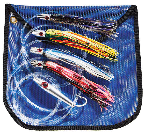 Premium Red Eye Tuna Fishing Lure Kit - Saltwater Trolling Lures for Tuna, Mahi Mahi & Wahoo - Perfect for Deep Sea Fishing & Offshore Angling Adventures