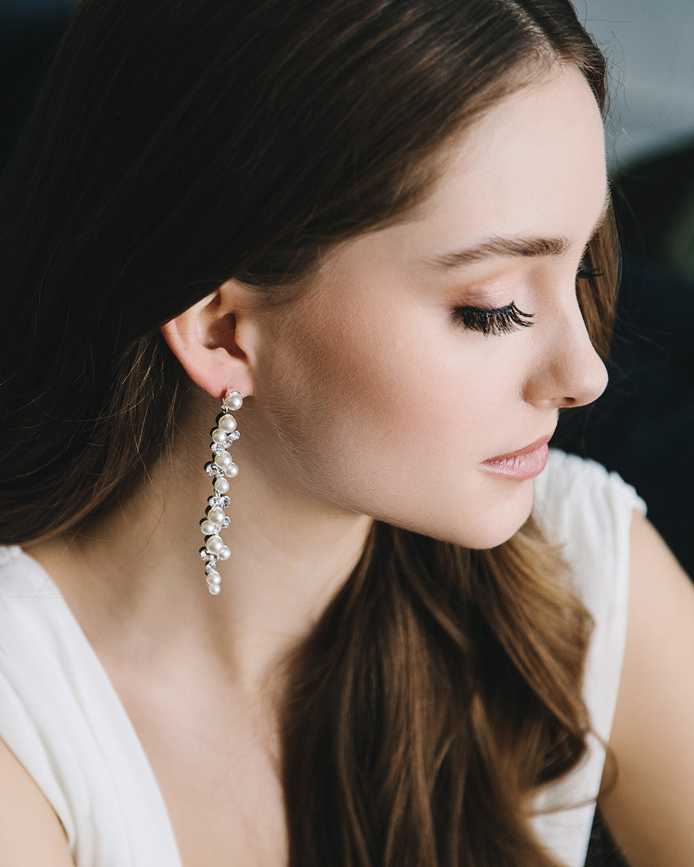 Cassidy Pearl Earrings - Elegant Freshwater Pearl Stud Earrings for Women | Perfect for Weddings, Parties & Everyday Wear
