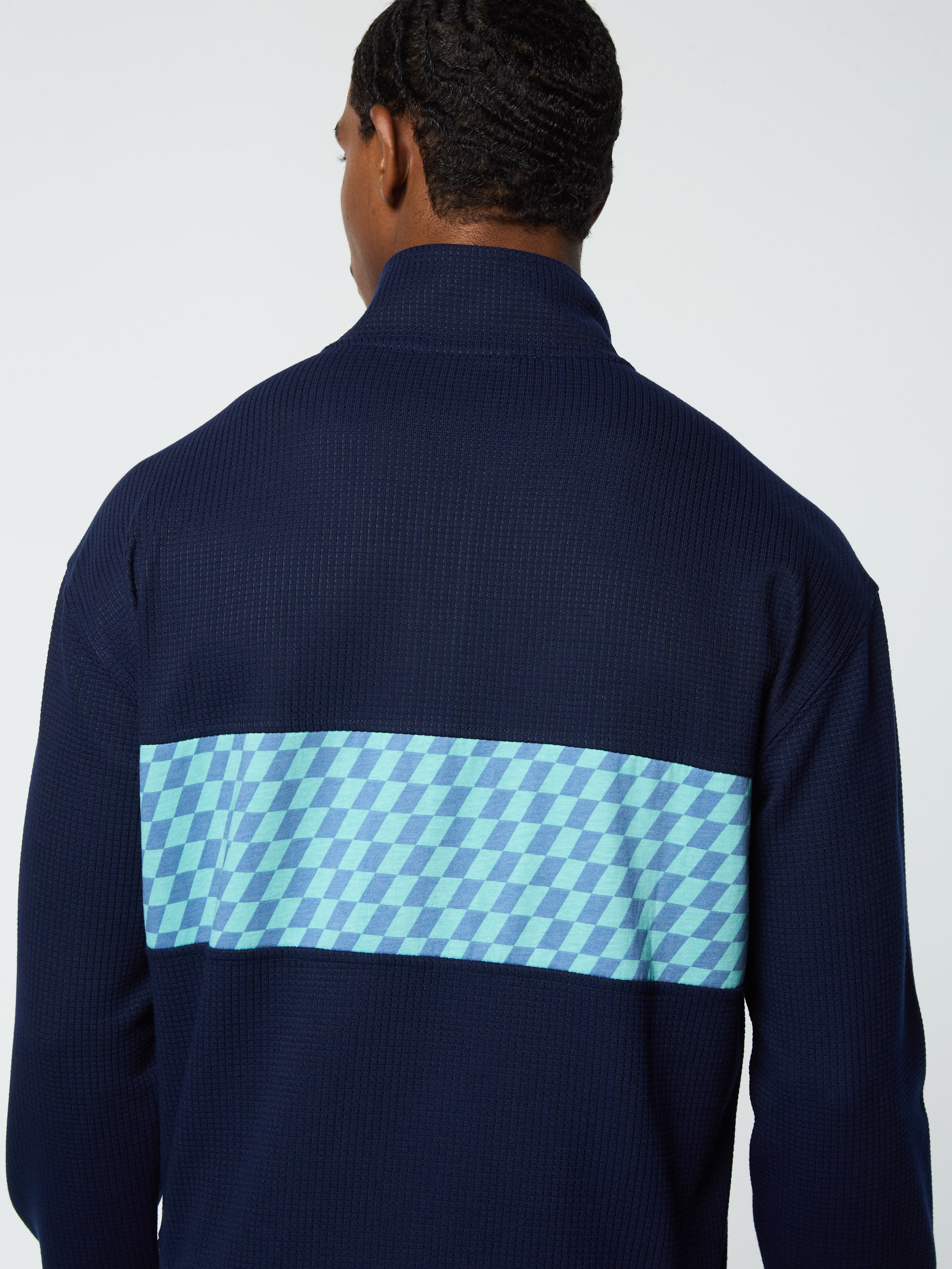 Cialda Half Zip Fleece Pullover - Soft & Warm Maritime Blue Sweatshirt for Men & Women | Perfect for Hiking, Camping & Outdoor Activities