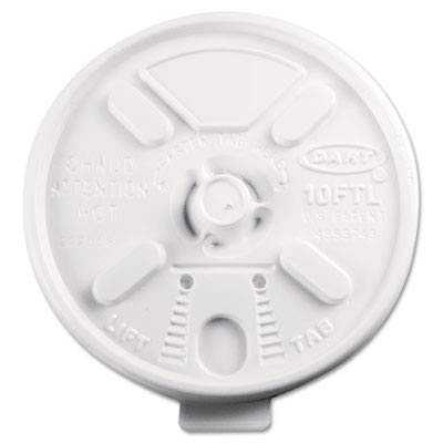 Lift N Lock Plastic Hot Cup Lids - Leak-Proof Coffee Cup Lids for Travel Mugs, Reusable & BPA-Free - Perfect for Coffee Shops, Office Use & Commuting