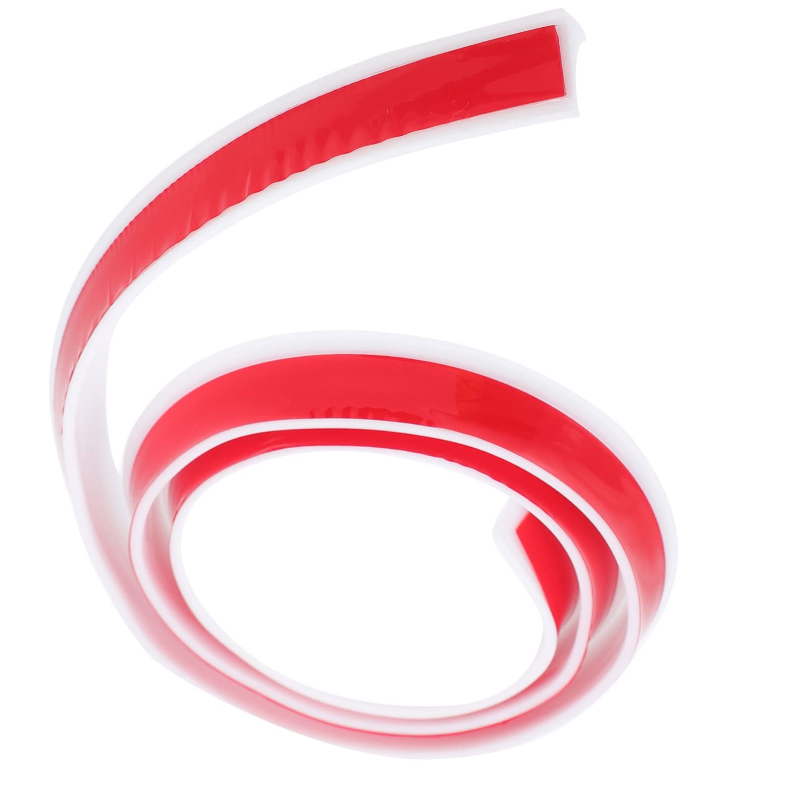 Housoutil Self-Adhesive Silicone Rubber Water Barrier Strip - Kitchen & Bathroom Waterproof Seal for Sink, Shower, Toilet (10ft, White) - Prevent Leaks & Protect Floors