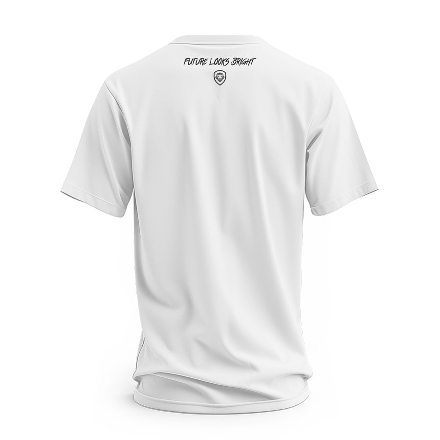PBD Podcast White Short Sleeve T-Shirt for Men - Comfortable Cotton Tee for Fans, Casual Wear & Podcast Events