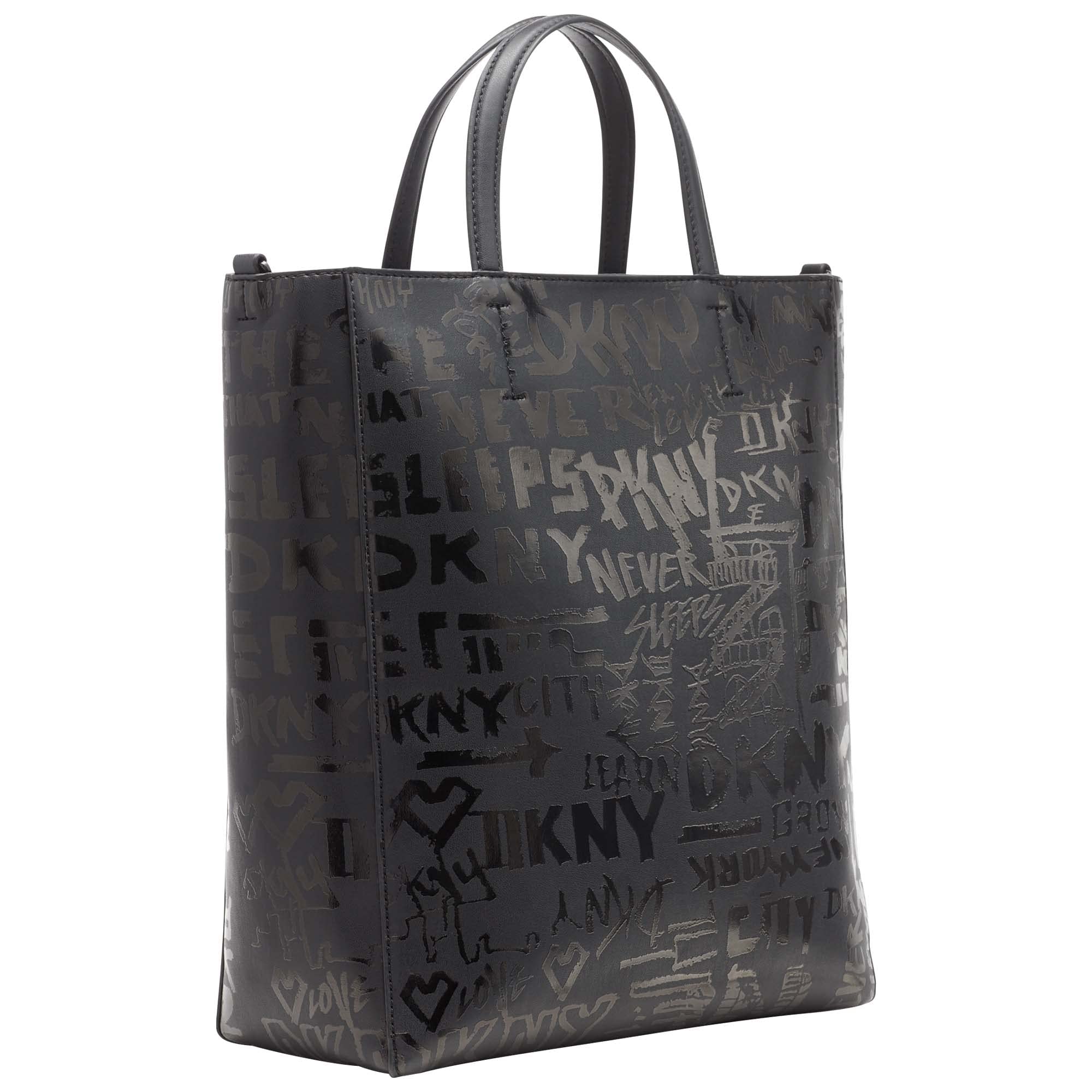 DKNY Women's Tilly Non-Slip Tote Bag - Stylish Designer Handbag for Work, Travel & Everyday Use | Premium Leather Shoulder Bag with Spacious Interior