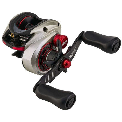 Abu Garcia Revo5 STX LP Baitcasting Fishing Reel - High Performance Left Hand Retrieve for Bass, Walleye & Freshwater Fishing | Perfect for Casting Lures & Heavy Cover Angling