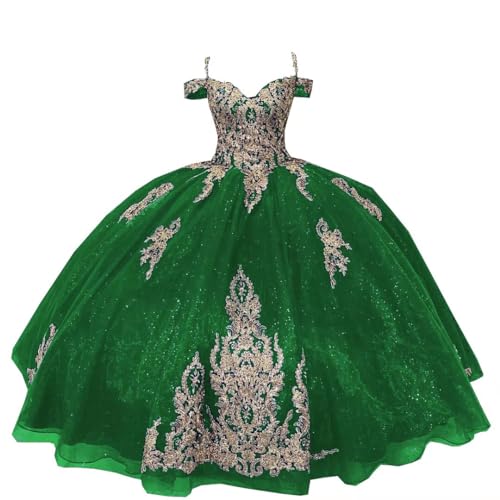 Gold/Emerald Green