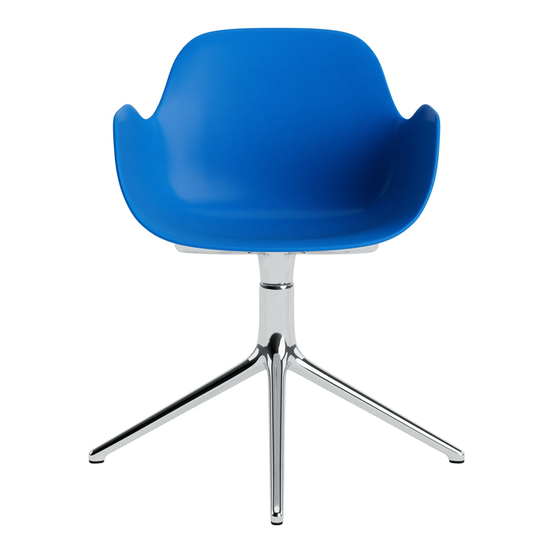 Modern Form Armchair with 4L Swivel Base - Ergonomic Office Chair for Home & Workspace - Perfect for Working, Gaming, and Relaxing