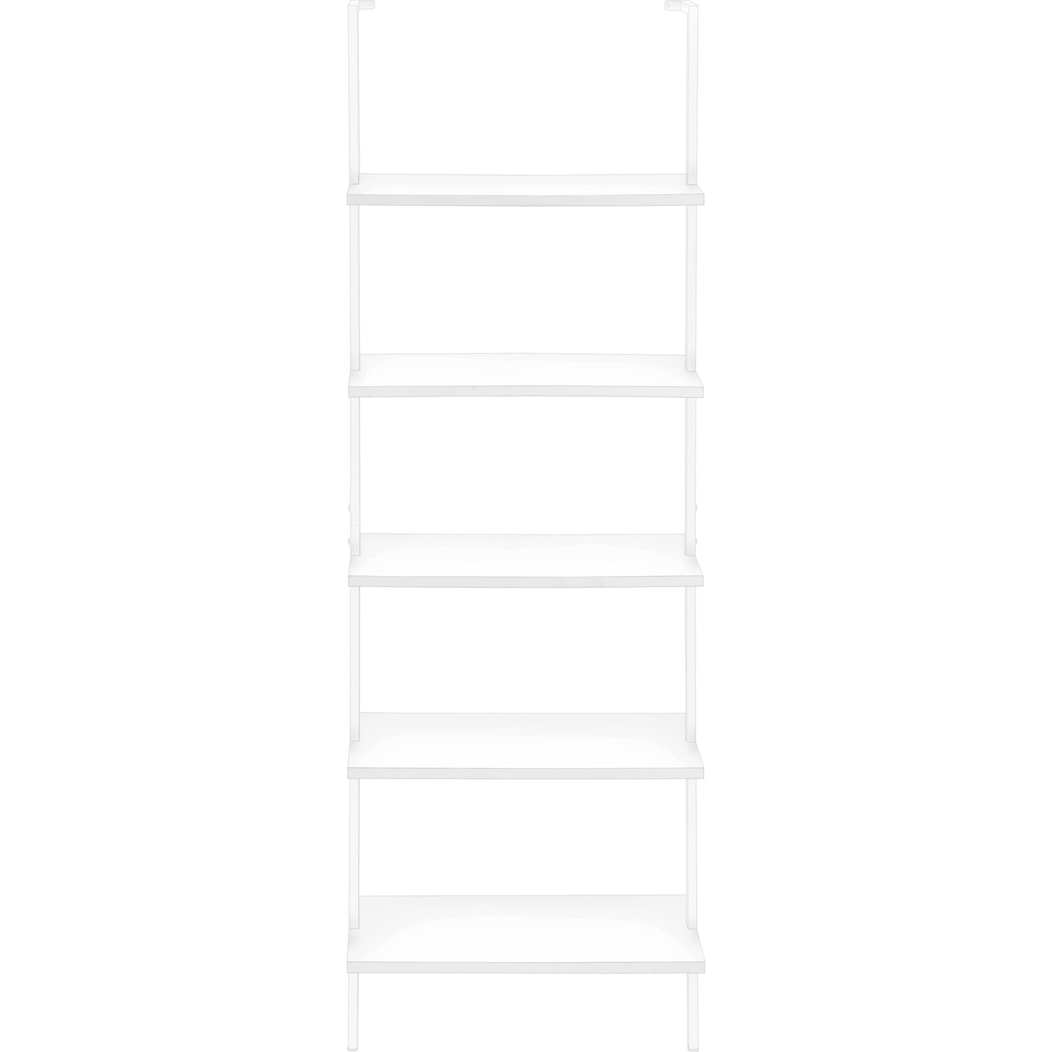 Modern Grey and Black Bookshelf - Sturdy Wooden Bookcase for Home, Office, or Library - Perfect for Organizing Books, Decor, and Storage Needs