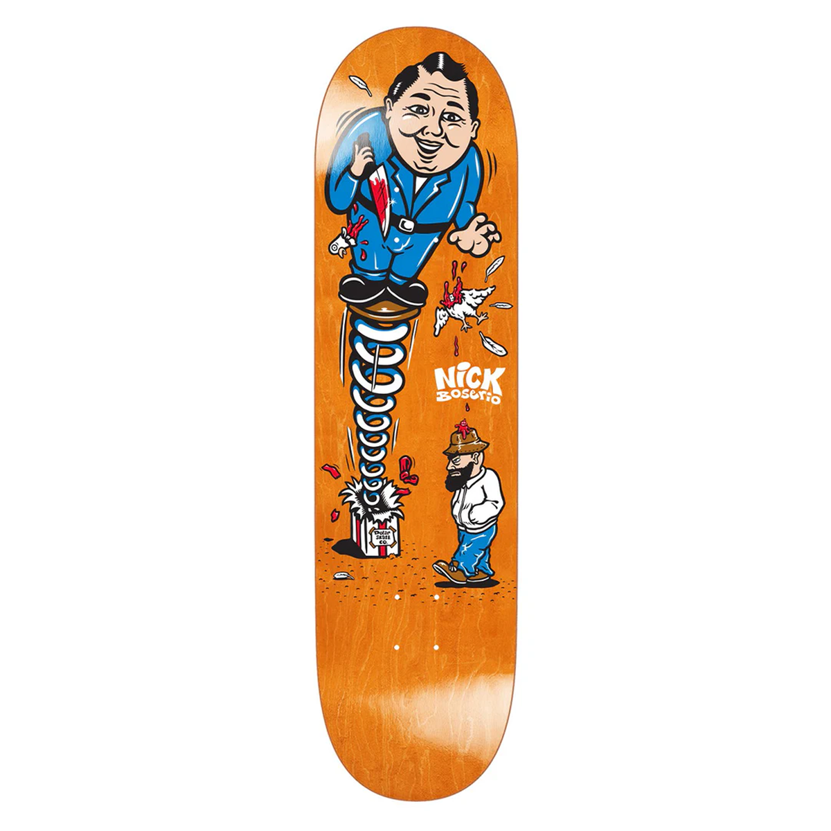 Polar Nick Boserio Surprise Skateboard Deck 8.625