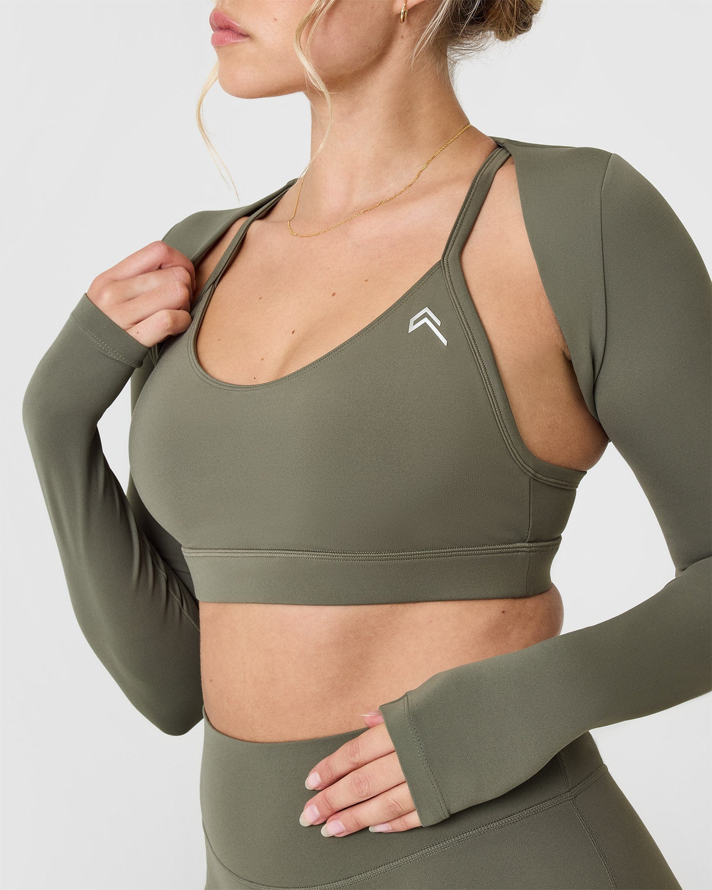 SoftMotion™ Long Sleeve Shirt for Women - Comfortable Alpine Green Blouse | Perfect for Work, Travel & Casual Outfits