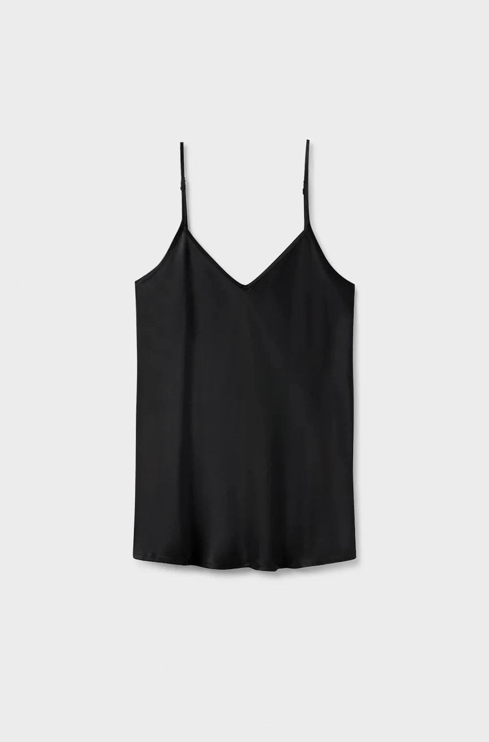 Bias Cut Cami Top for Women - Black Sleeveless Slip Dress for Layering & Casual Wear | Perfect for Everyday Outfits, Date Nights & Office Attire