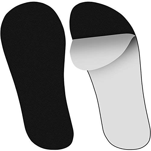 Self Tanning Sticky Foam Feet Pads - 100 Pack Disposable Strapless Sole Protectors for Spray Tan & Tanning Tents | Non-Slip Foot Covers for Sunless Tanning at Home or Salon