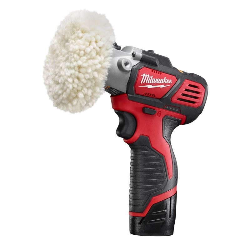 M12 12V Lithium-Ion Cordless Variable Speed Polisher/Sander Compact Battery Kit - Perfect for Auto Detailing, Woodworking & DIY Home Projects