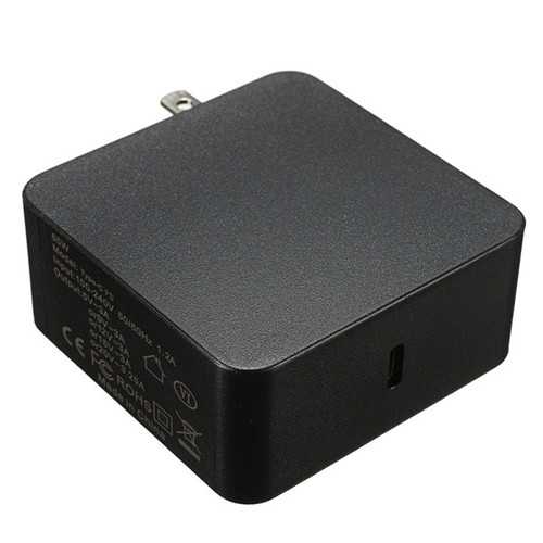 65W USB C Power Adapter - 5V3A/9V3A/15V3A/20V3.25A Fast Charger for Laptops, Phones & Tablets - Type C AC Wall Charger for Home, Office & Travel