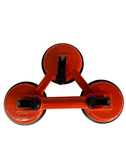 3 Cup Glass Lifter Vacuum Suction Cup - Heavy Duty Suction Gripper for Glass Panels, Windows, Tiles | Model SL-JX3 | Perfect for Construction, Glass Installation & DIY Home Projects