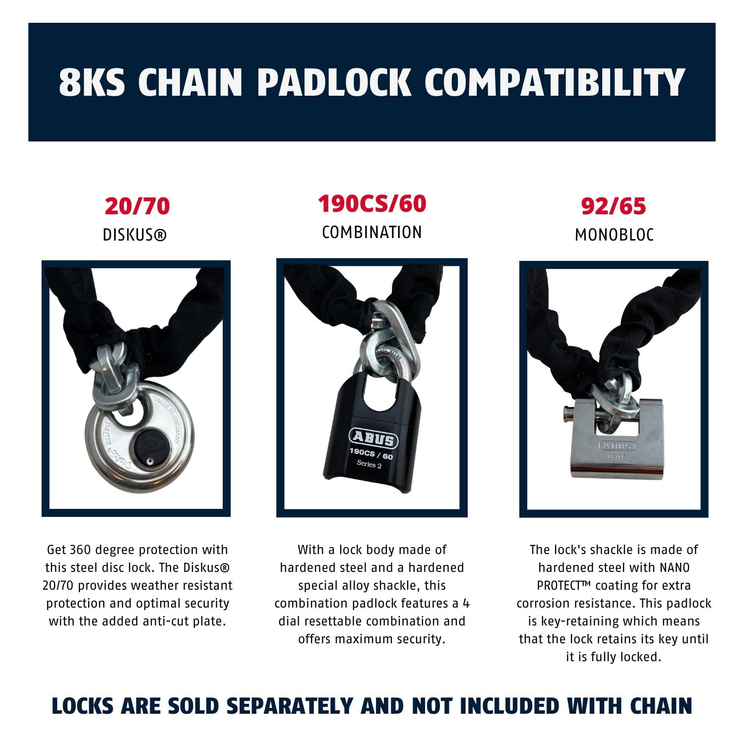 ABUS 8KS 6ft x 5/16