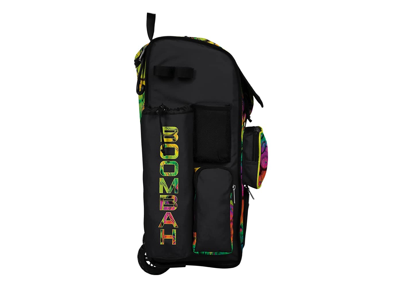 Boombah Rolling Superpack 2.0 Baseball & Softball Equipment Bag with Telescopic Handle - 23.5