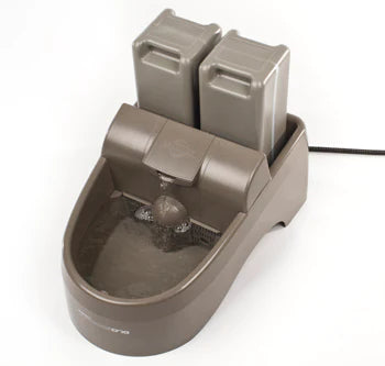 Drinkwell® Outdoor Dog Water Fountain - Automatic Pet Drinking Fountain for Large & Small Dogs - Weatherproof & Durable Design - Perfect for Backyard, Patio & Garden Use