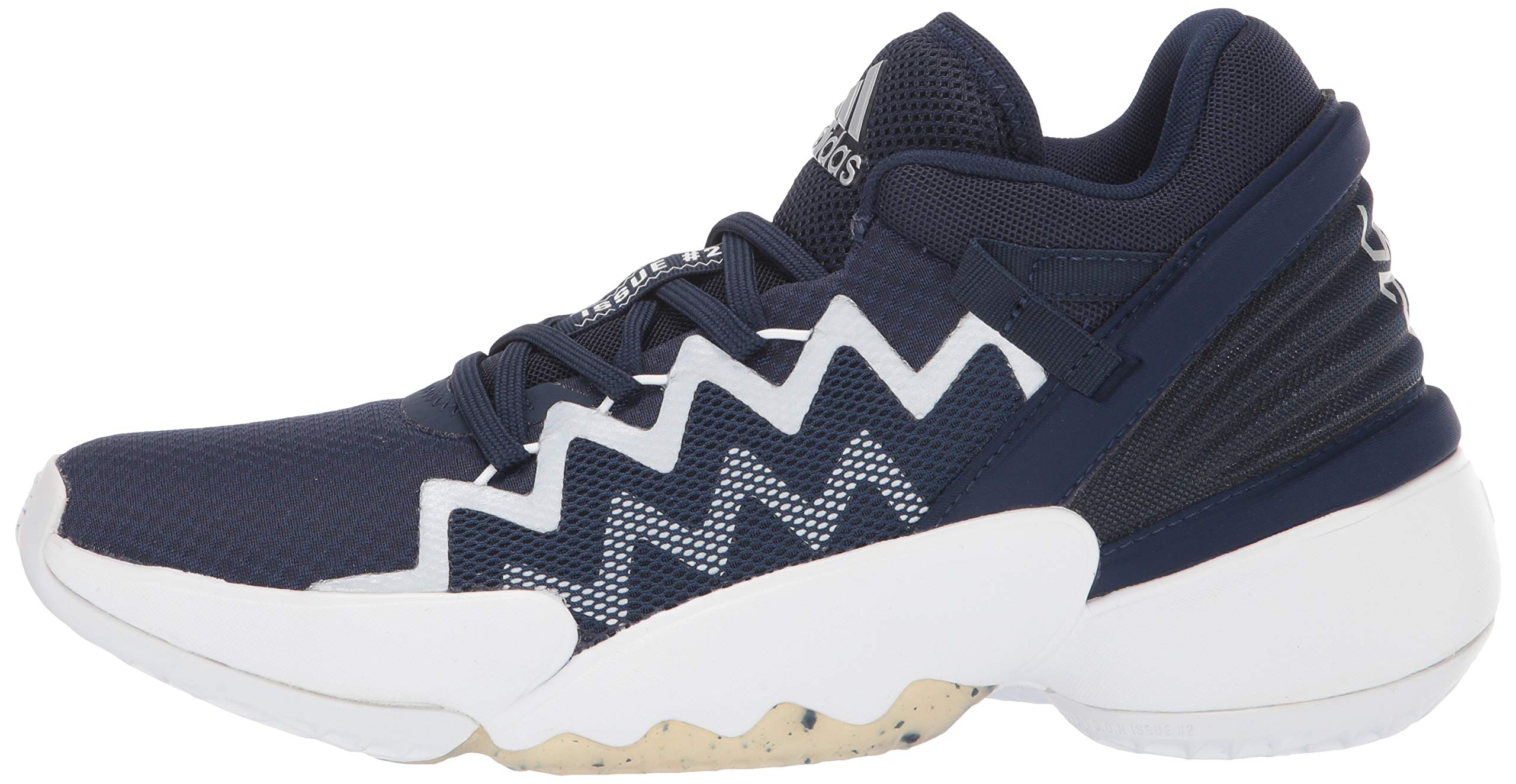 Adidas D.O.N. Issue 2 Basketball Shoes for Kids - Unisex Youth Basketball Sneakers for Boys & Girls - Perfect for Court Play, School Sports & Casual Wear