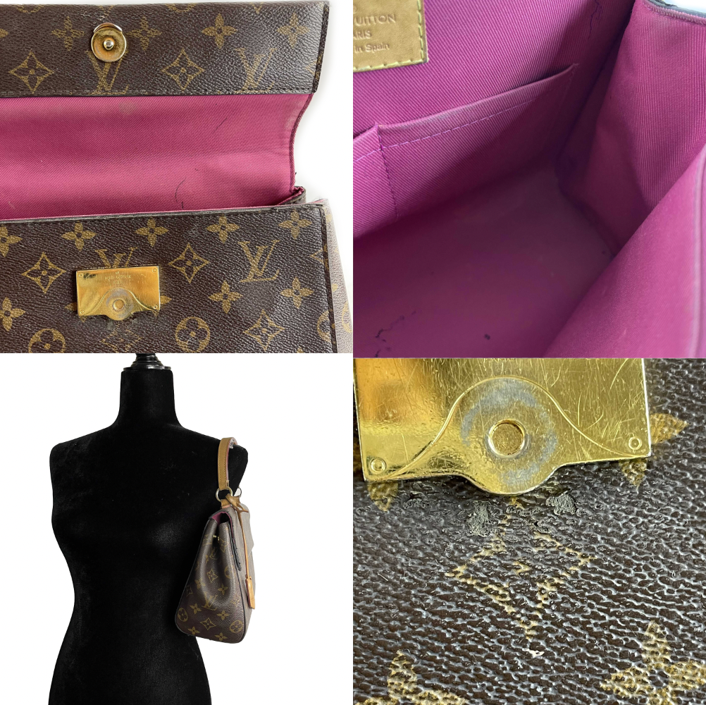 Louis Vuitton Cluny BB Monogram Canvas Handbag - Elegant Top Handle Purse for Women, Perfect for Work, Travel & Everyday Use