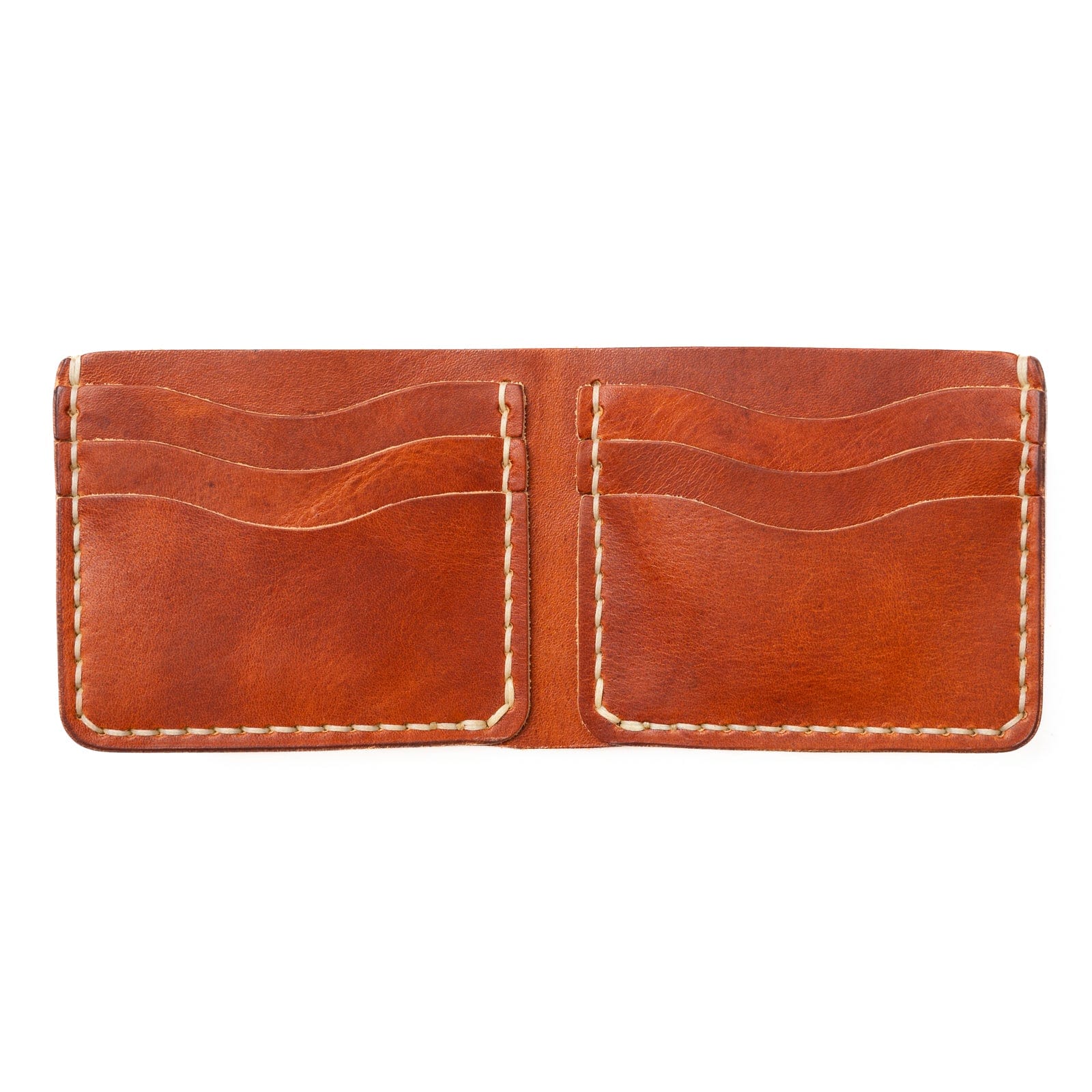 Premium Genuine Leather Wallet for Men - Classic English Tan - Perfect for Everyday Use, Travel & Business