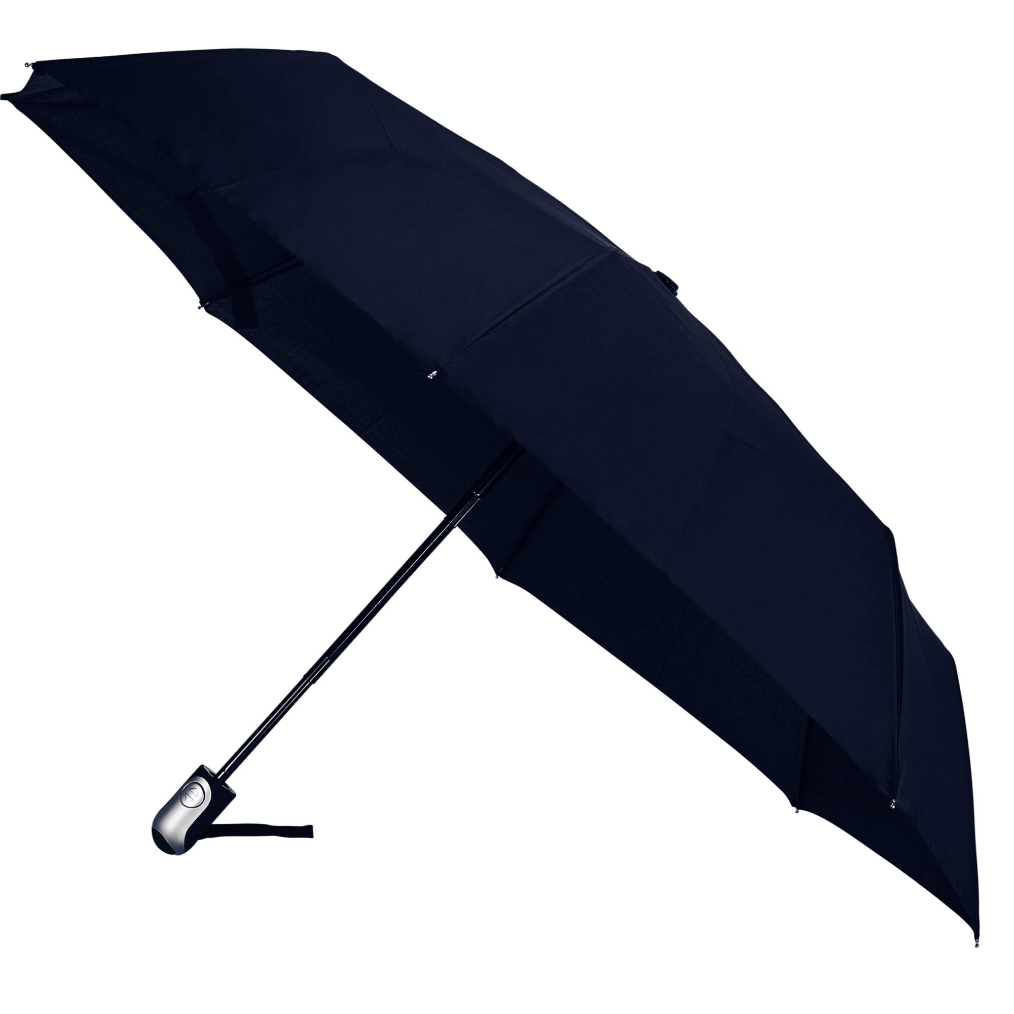 Cantor Windproof Travel Compact Umbrella - Automatic Open & Close Button, Portable Small Umbrella for Sun & Rain Protection - Lightweight Design for Commuting, Hiking & Outdoor Activities