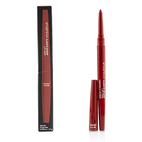 Smashbox Always Sharp Lip Liner - Crimson Red (0.27g) | Long-Lasting, Waterproof Lip Pencil for Precise Definition & All-Day Wear | Perfect for Parties, Weddings & Everyday Makeup Looks