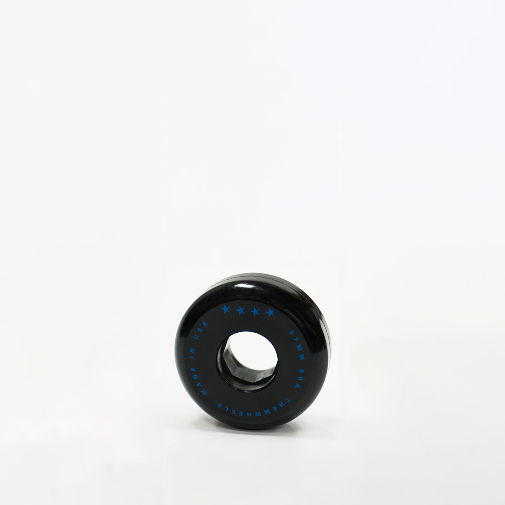 THEM WHEELS 57mm 90a Skateboard Wheels (4 Pack) - Perfect for Cruising, Tricks, and Smooth Rides on Streets & Parks