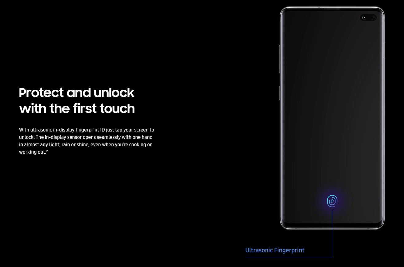 SAMSUNG Galaxy S10+ 1TB 12GB RAM 6.4