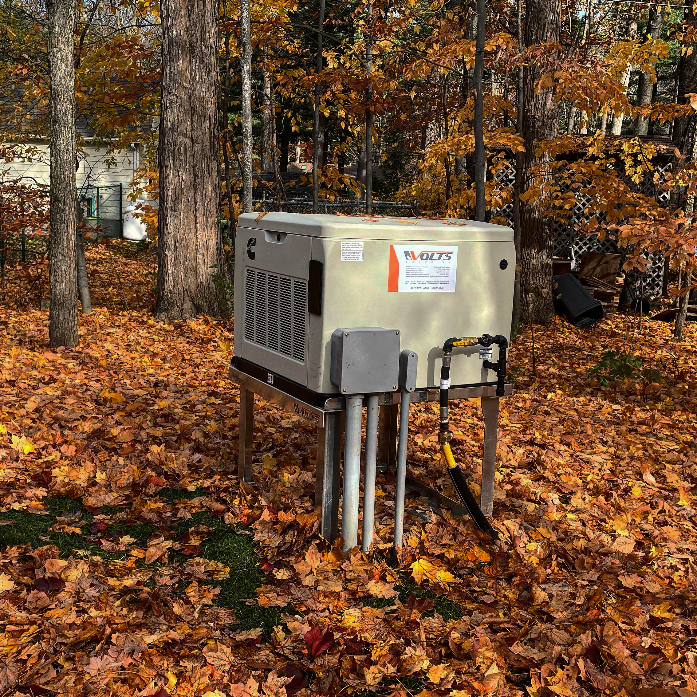 Cummins 17KW Quiet Connect Series RS17A Residential Standby Generator - Reliable Backup Power for Home Emergencies & Power Outages