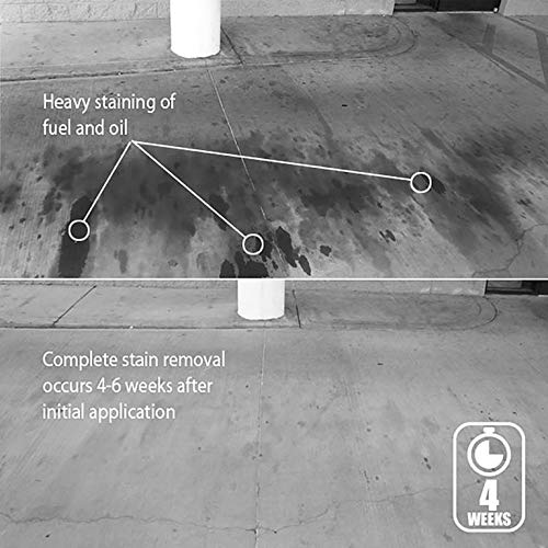 EXIMO® Waterless Concrete Cleaner - Driveway, Garage, Basement Cleaner (3 lbs) for Outdoor Surfaces
