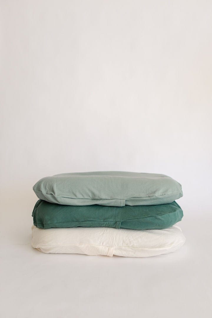 Organic Cotton Cover for Snuggle Me Infant Lounger - Soft & Breathable Baby Nest Cushion Protector - Perfect for Nursery, Playtime & Co-Sleeping