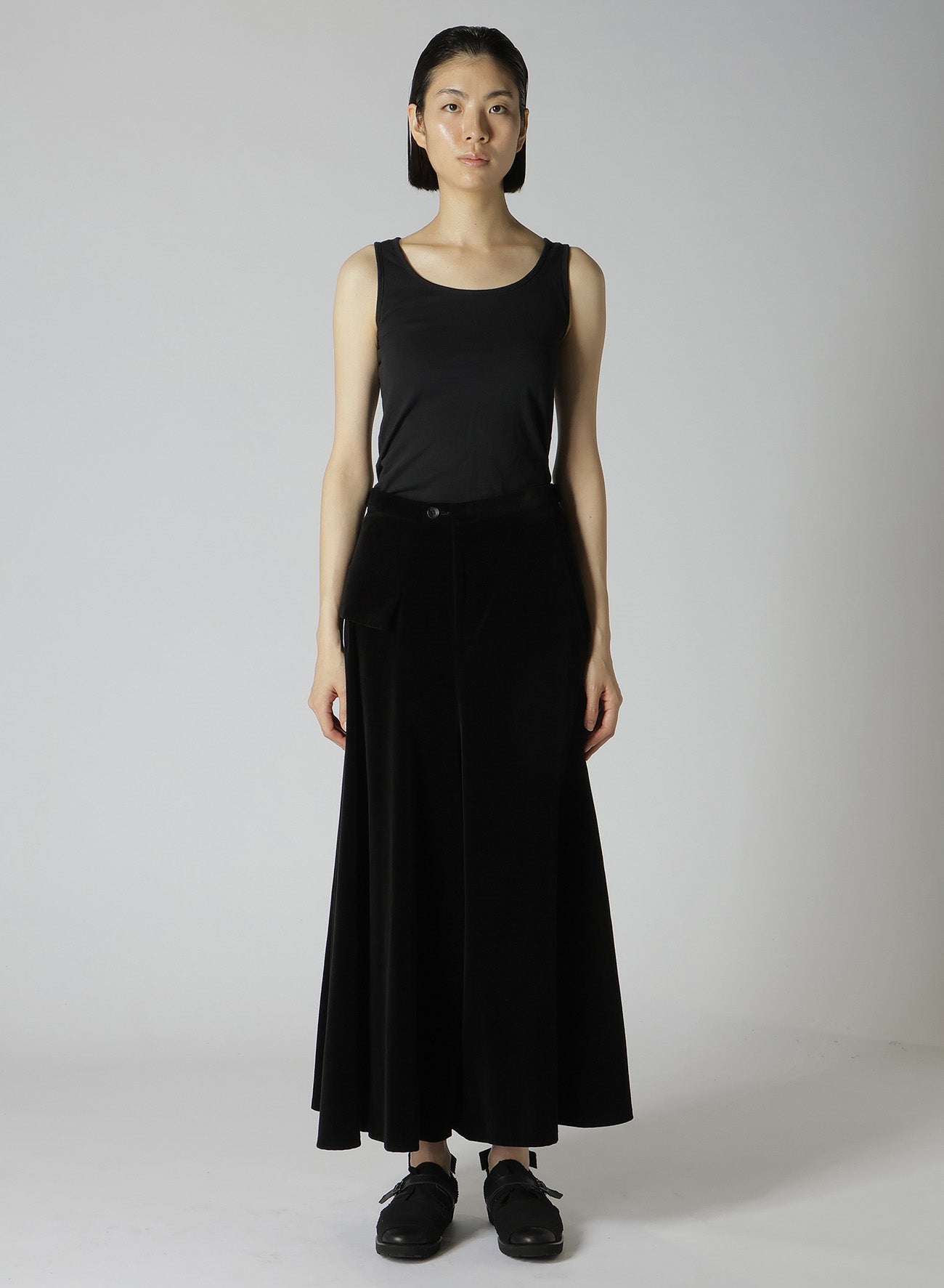 Velvet Layered Pants for Women - Soft & Comfortable High Waisted Trousers for Casual Wear, Work, and Night Out