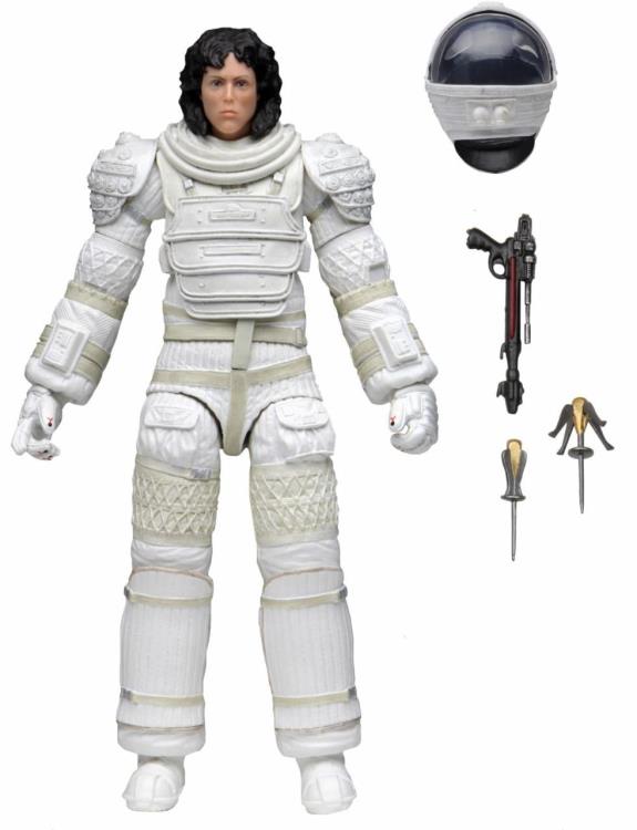 Alien 40th Anniversary Ripley Compression Suit Action Figure - Nostalgic Collectible for Sci-Fi Fans & Movie Memorabilia Enthusiasts - Perfect for Display, Gifts, and Alien Franchise Collections