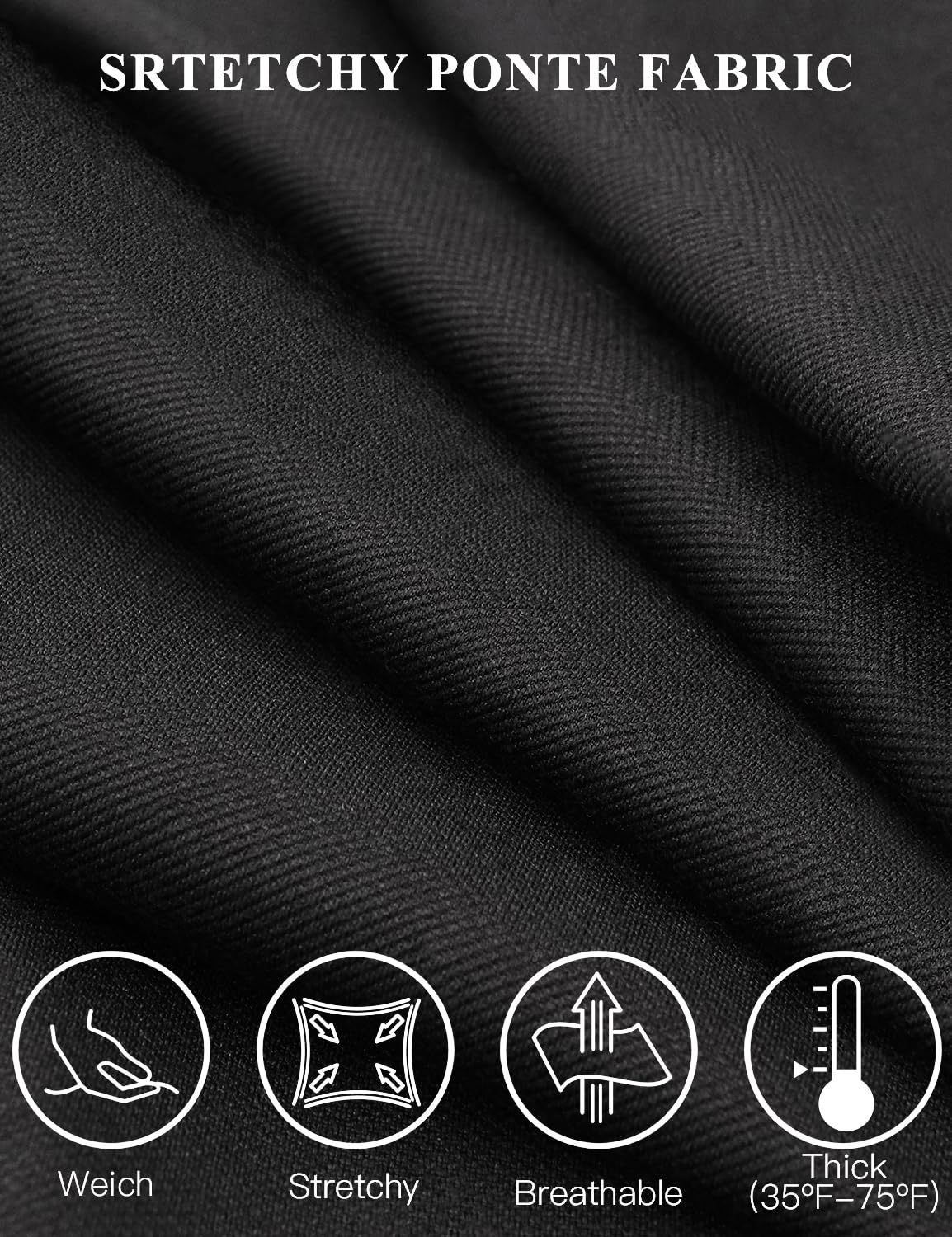 Tapata Women's Maternity Pencil Skirt - Over The Belly Stretchy Midi Skirt with Adjustable Waistband Extenders for Pregnancy Comfort | Perfect for Work, Office Wear & Maternity Photoshoots