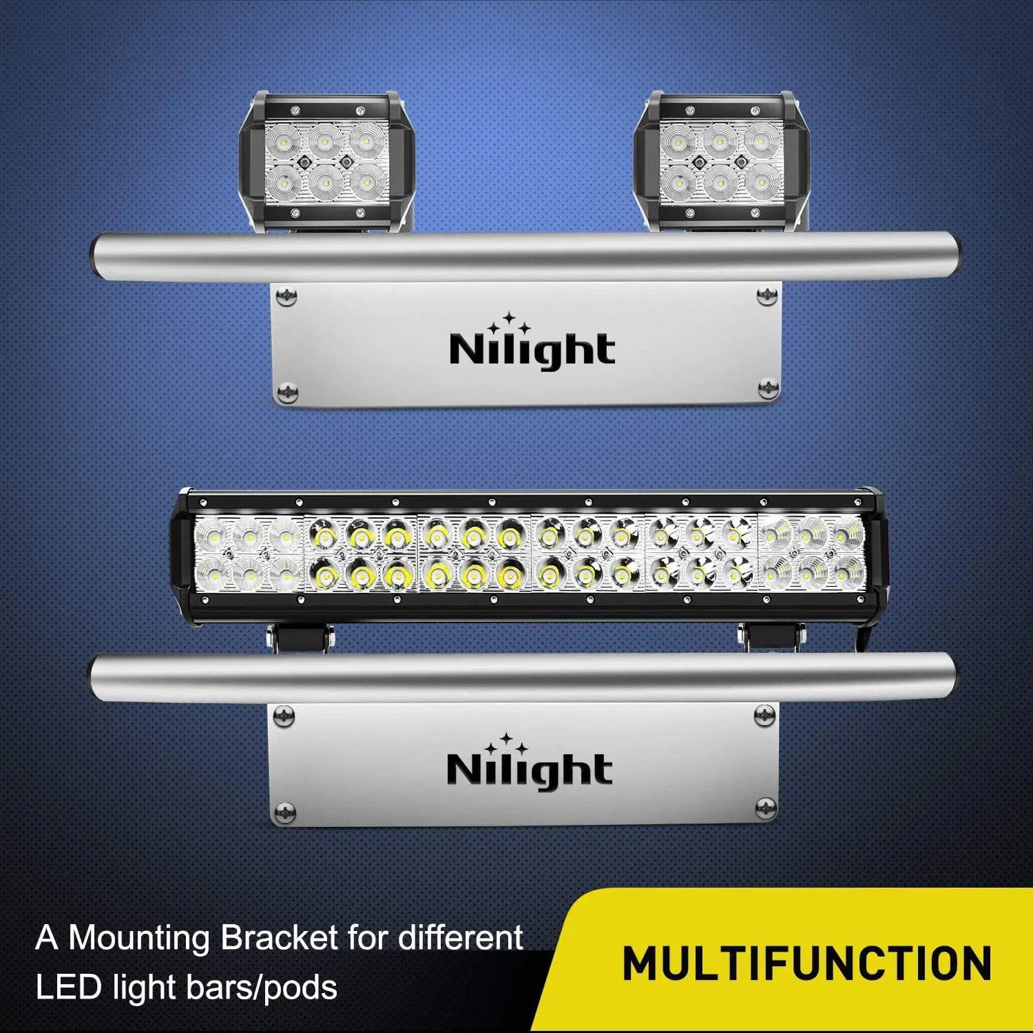Universal Front Bumper License Plate Mount Bracket Holder for Cars & Trucks - Durable Auto License Plate Frame with Easy Installation - Perfect for Vehicle Registration & Customization