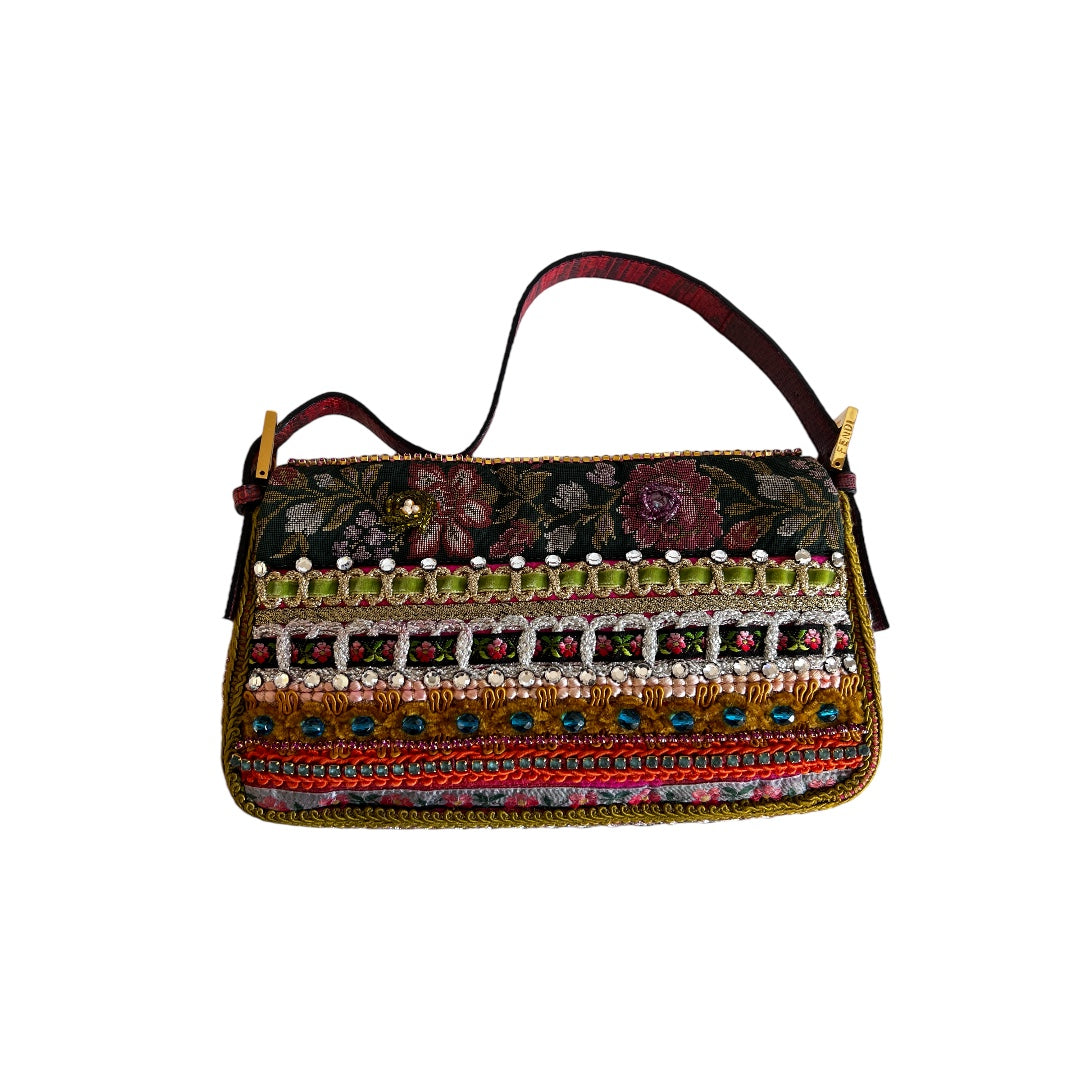 Vintage Fendi Baguette Bag - Authentic Leather Shoulder Purse for Women | Perfect for Parties, Date Nights & Fashion Events