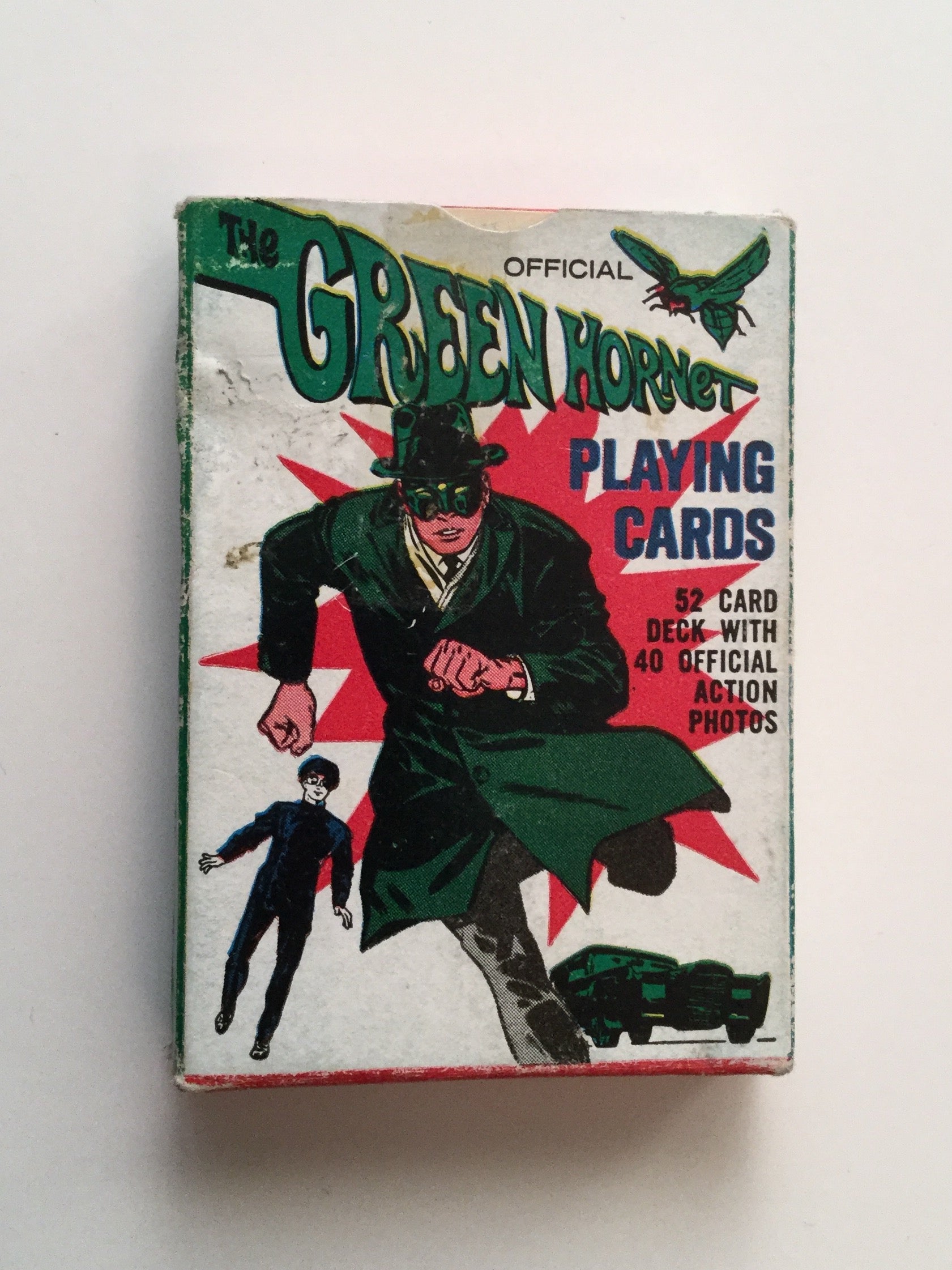 Vintage 1966 Green Hornet TV Show Trading Cards Deck - Rare Collectible for Fans & Memorabilia Enthusiasts | Perfect for Display, Gifts & Nostalgic Collections