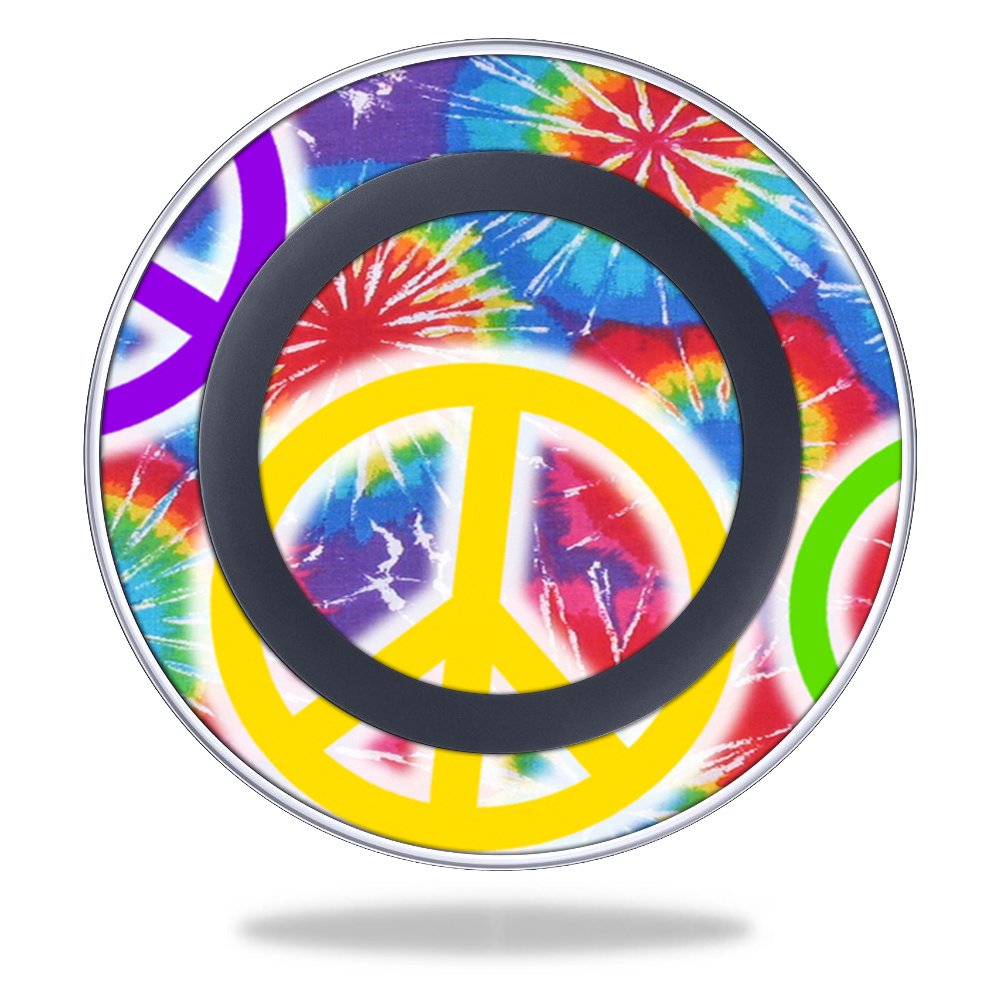 MightySkins Decorative Skin Wrap for Samsung Wireless Charging Pad - Protective Cover Sticker with Peaceful Explosion Design | Perfect for Home, Office & Travel Use