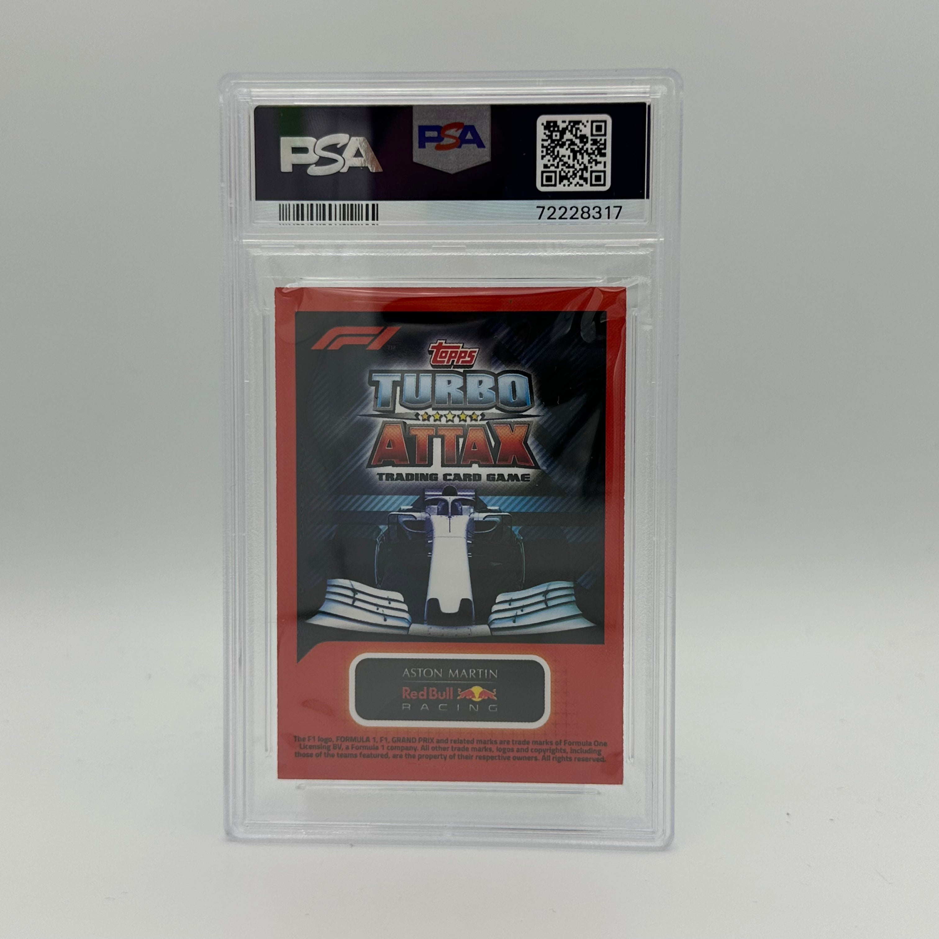 PSA 8 Graded MAX VERSTAPPEN #LE2G Limited Edition Gold Trading Card - Perfect for Collectors, Sports Memorabilia Enthusiasts & F1 Racing Fans