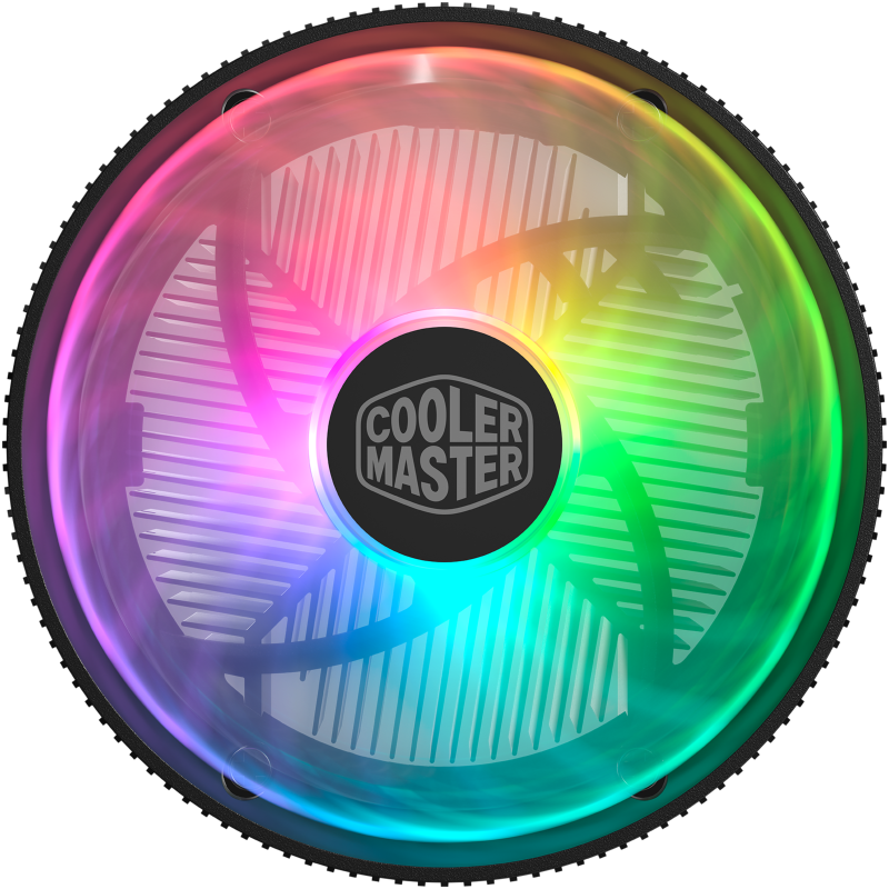 Cooler Master RR-A71C-18PA-R1 RGB CPU Cooler for AMD AM4 - High Performance Air Cooler with ARGB Lighting for Gaming PCs and Workstations