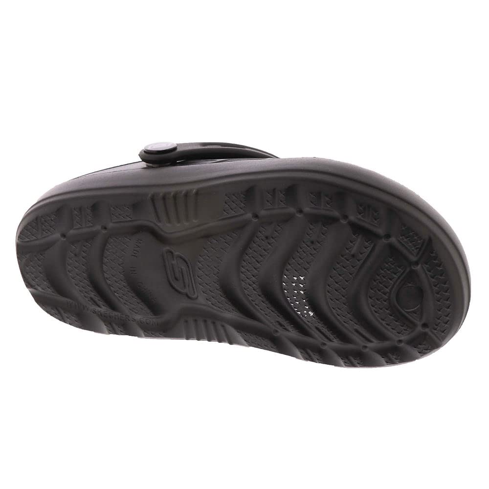 Skechers Women's Foamies Swifters II-Be Warmer Clog - Comfortable Slip-On Winter Shoes for Women, Cozy Indoor/Outdoor House Slippers with Memory Foam - Perfect for Home, Office, and Casual Wear