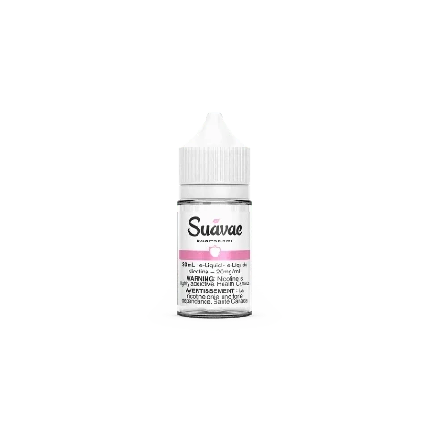 SUAVAE Salts Raspberry Nic Salt E-Liquid - 30mL Bottle for Refillable Vape Pods & Tanks | Smooth & Flavorful Vaping Experience